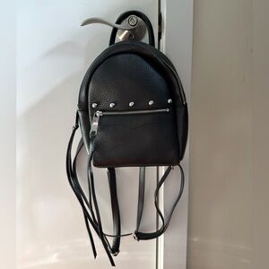 Rebecca Minkoff Madison Small Leather Backpack Black